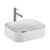 EY-4709 Tezgah Üstü Lavabo Parlak Beyaz