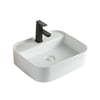 EY-4720MB Mat Beyaz Tezgah Üstü Lavabo 
