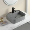 EY-4720MG Mat Gri Tezgah Üstü Lavabo