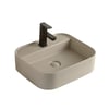 EY-4720MK Mat Cappucino Tezgah Üstü Lavabo 