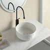 EY-4750MB Mat Beyaz Tezgah Üstü Lavabo