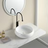 EY-4760MB Mat Beyaz Tezgah Üstü Lavabo