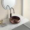 EY-4760MC Mat Bordo Tezgah Üstü Lavabo 