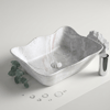 EY-4810M Mermer Desenli Tezgah Üstü Lavabo