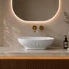 EY-4821 Parlak Beyaz Tezgah Üstü Lavabo