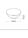 EY-7050 Tezgah Üstü Lavabo 