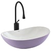 EY-8000ML Tezgah Üstü Lavabo Mat Lila