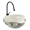 EY-9102 Tezgah Üstü Lavabo Mat Beyaz