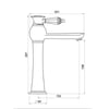 F-421 Krom Lavabo Bataryası
