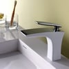 FG-1514 Krom & Beyaz Lavabo Bataryası