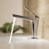 FG-4111 Parlak Krom Lavabo Bataryası