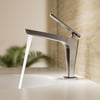 FG-4111 Parlak Krom Lavabo Bataryası