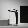 FG-4125 Mat Siyah Yüksek Lavabo Batayası