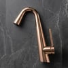 FG-4513 Parlak Rose Lavabo Bataryası