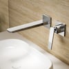 FG-A4101 Parlak Krom Ankastre Lavabo Bataryası