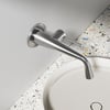 FG-A4501 Parlak Krom Ankastre Lavabo Bataryası