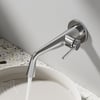 FG-A4501 Parlak Krom Ankastre Lavabo Bataryası