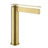 FJ-6022 Mat Fırçalanmış Altın Yüksek Lavabo Bataryası