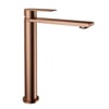 FJ-SS1023 Mat Rose Yüksek Lavabo Bataryası 