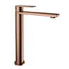 FJ-SS1023 Mat Rose Yüksek Lavabo Bataryası 