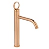 FK-4023 Parlak Rose Yüksek Lavabo Bataryası