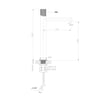 FM-2121 Krom Lavabo Bataryası