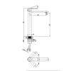 FM-2322 Altın Lavabo Bataryası