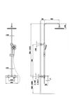 FM-2352 Gold Duş Unitesi
