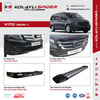 Mercedes Vito Kapı Eşiği 3 Prç Krom 2015 ve Sonrası, Mercedes Vito Kapı Eşiği 3 Prç Krom 2015 ve Sonrası