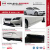 Seat Leon 3 5F Luxury Kapı Eşiği 4 Prç Krom 2013 ve Sonrası, Seat Leon 3 5F Luxury Kapı Eşiği 4 Prç Krom 2013 ve Sonrası
