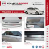 Seat Toledo 4 Kapı Kolu 4 Kapı Krom 2013 ve Sonrası, 