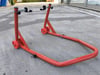 Motosiklet Kaldırma Sehpası (Paddock Stand) kırmızı L aparat 