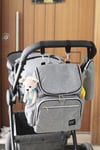 Myroka Sweetly Gri Bebek Bakım Çantası
