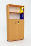 3G Design Modular Two Shelves Two Doors Office Cabinet Document Cabinet File Cabinet