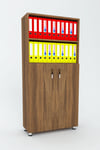 3G Design Modular Two Shelves Two Doors Office Cabinet Document Cabinet File Cabinet