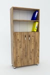 3G Design Modular Two Shelves Two Doors Office Cabinet Document Cabinet File Cabinet