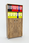 3G Design Modular Two Shelves Two Doors Office Cabinet Document Cabinet File Cabinet