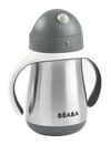 250 ml Çelik Pipetli Suluk Mineral Grey