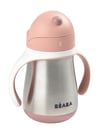 250 ml Çelik Pipetli Suluk Old Pink