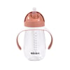 300 ml Şeffaf Pipetli Suluk, Terracotta