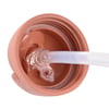 300 ml Şeffaf Pipetli Suluk, Terracotta