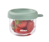 Beaba Bebek cam mama kavanozu 150 ml, Sage Green