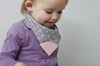 CHEEKY CHOMPERS Önlük-Polka Dot Pink Neckerchew