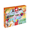 Janod 20 Parça Dokun Hisset Puzzle Hayvanat Bahçesi