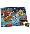 Janod 36 Parça Çantalı Puzzle -Hazine Avı