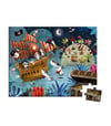 Janod 36 Parça Çantalı Puzzle -Hazine Avı