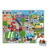Janod 36 Parça Çantalı Puzzle - Şehir