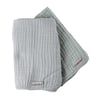 Leander Matty 2li Set Müslin Örtü, Pearl Grey / Sage Green