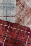 Lorena Canals Çocuk Odası Halısı, Tartan Vintage Red, M