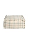 Lorena Canals Çocuk Odası Pufu, Tartan Blue Sage
